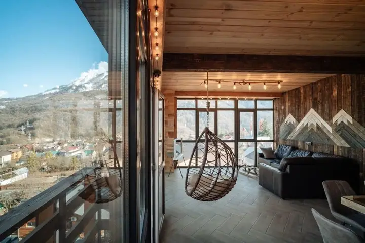 Красная Поляна: Апартаменты Freedom Apartments Panoramic view 1