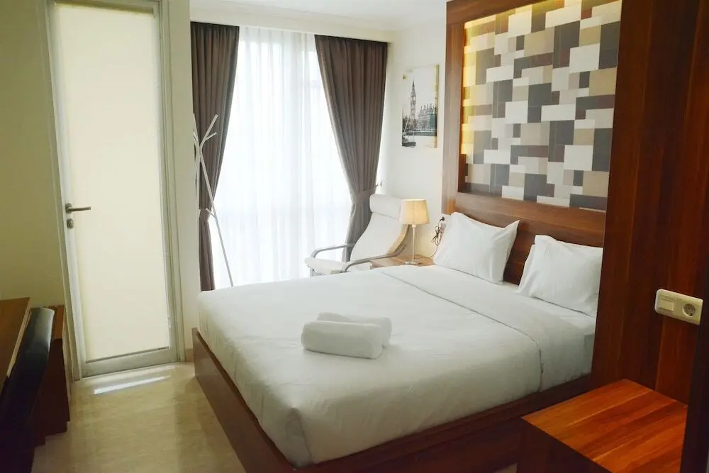 Джакарта: New Studio Menteng Park Apartment With City View By Travelio