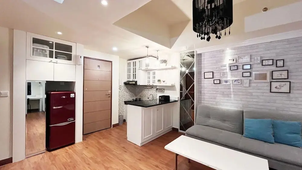 Макассар: Stylish Studio Room At Apartment Vida View Makassar