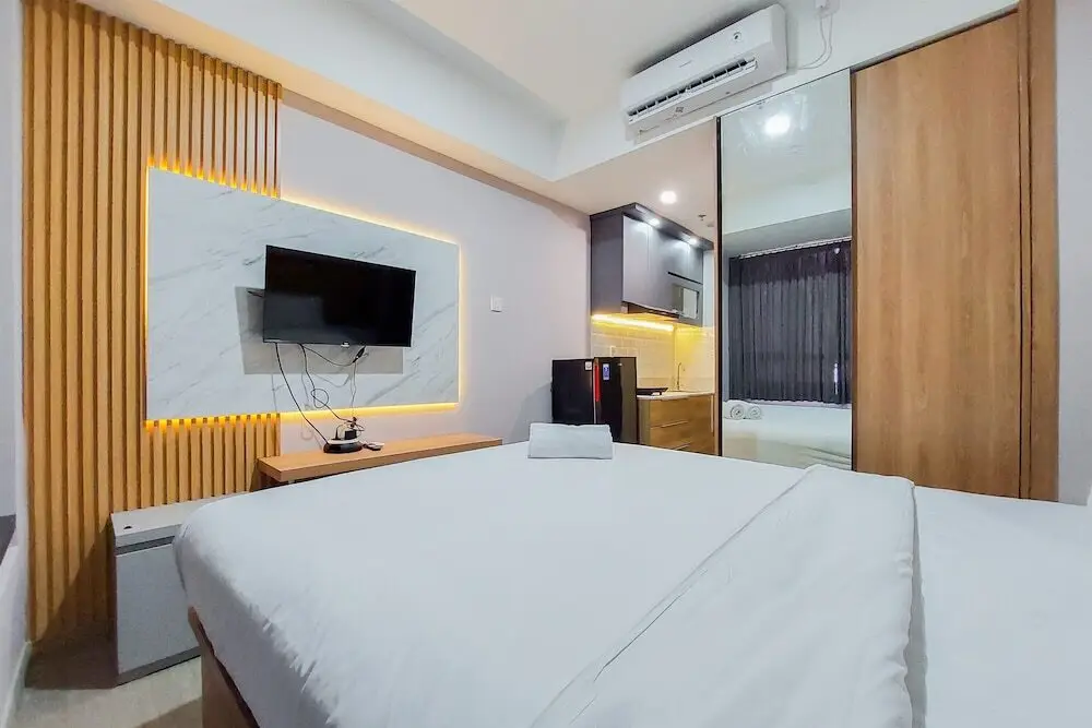 Тангеранг: Well Furnished And Cozy Studio Collins Boulevard Apartment