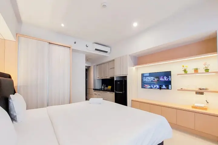 Legok: Fancy And Nice Studio Apartment Carstensz Residence