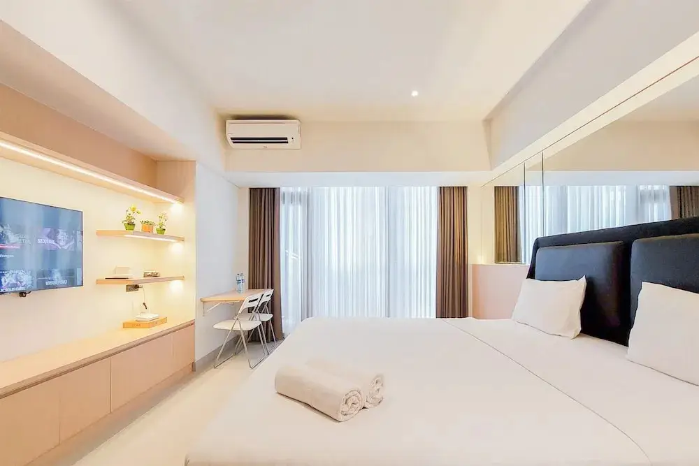 Legok: Fancy And Nice Studio Apartment Carstensz Residence