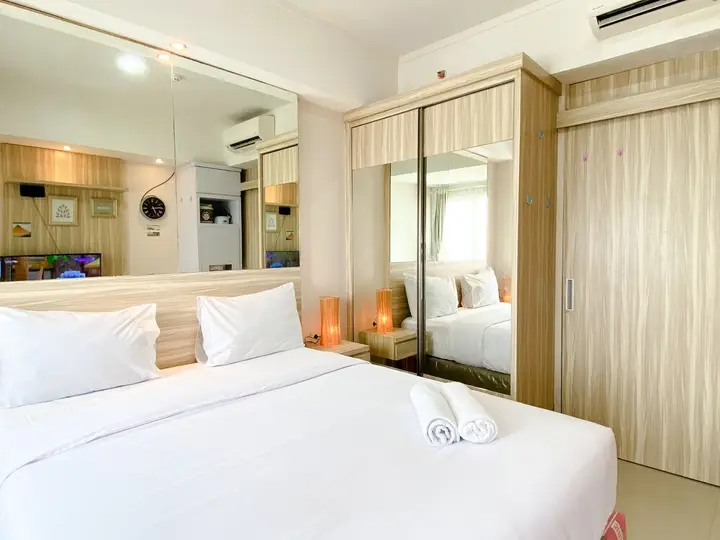 Чикаранг: Cozy And Minimalist 1Br Oasis Cikarang Apartment