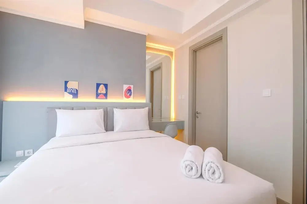 Джакарта: Comfort And Modern Look 1Br Menara Jakarta Kemayoran Apartment