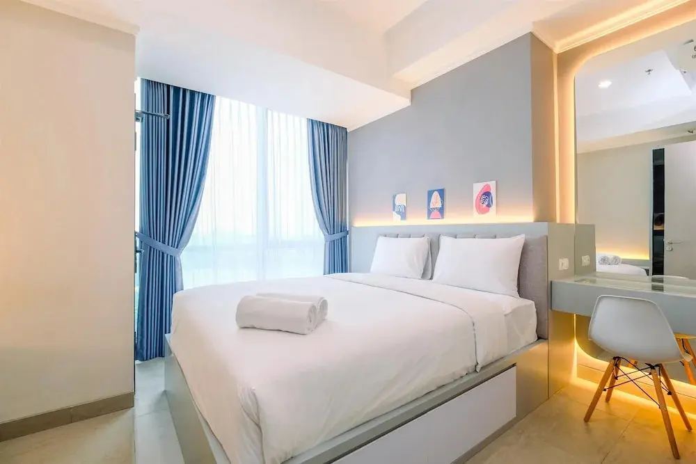Джакарта: Comfort And Modern Look 1Br Menara Jakarta Kemayoran Apartment