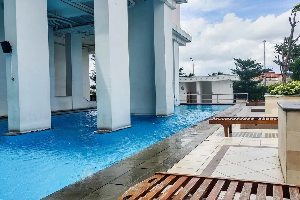 Джакарта: Cozy Living Studio At Pakubuwono Terrace Apartment
