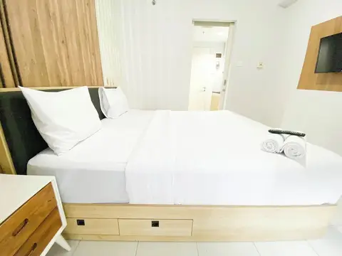 Homey 1Br Without Living Room At Amartha View Apartment — фото 1