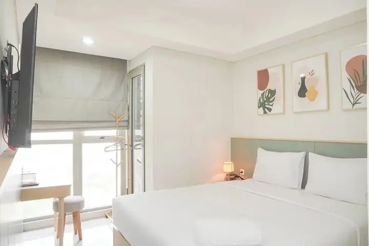 Джакарта: Scenic And Homey 1Br Gold Coast Apartment Near Pik
