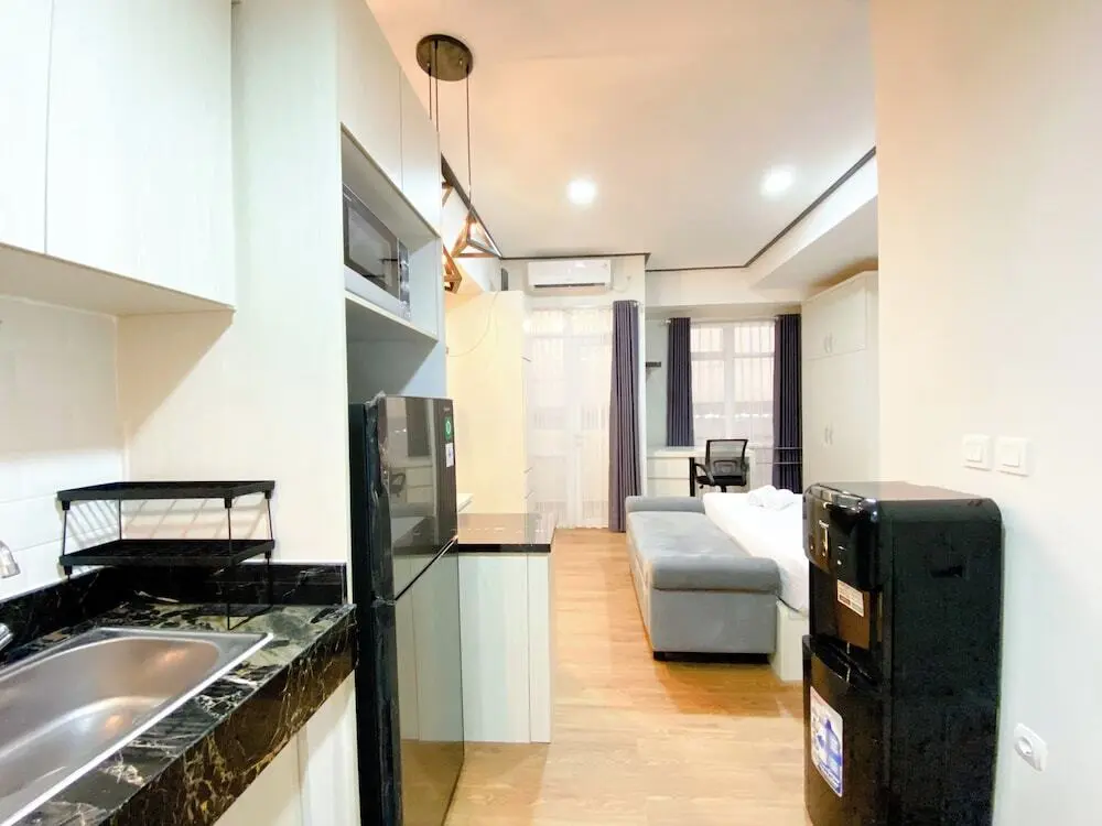 Бекаси: Cozy And Homey Studio At Vasanta Innopark Apartment