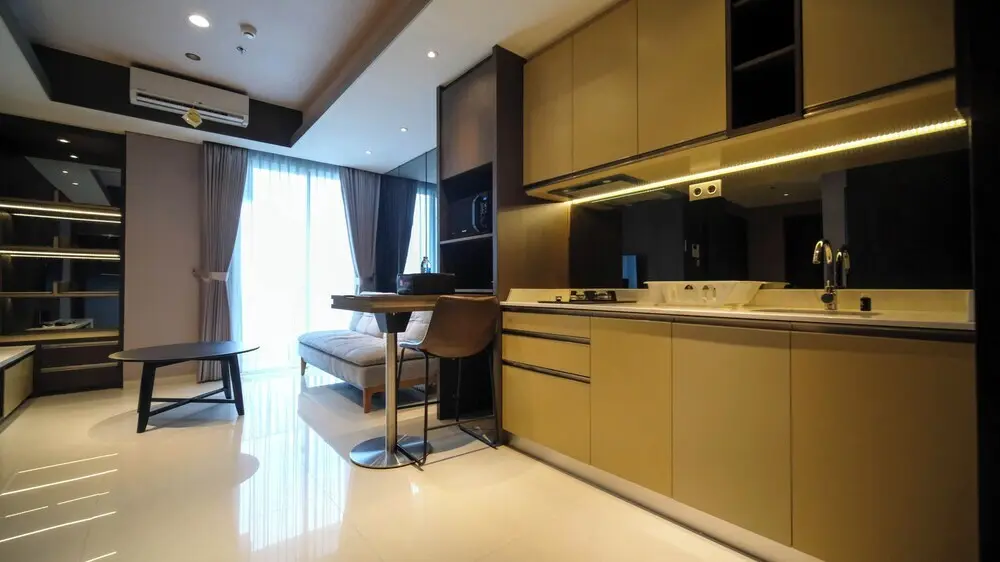 Сурабая: Modern And Cozy 2Br At Grand Sungkono Lagoon Apartment