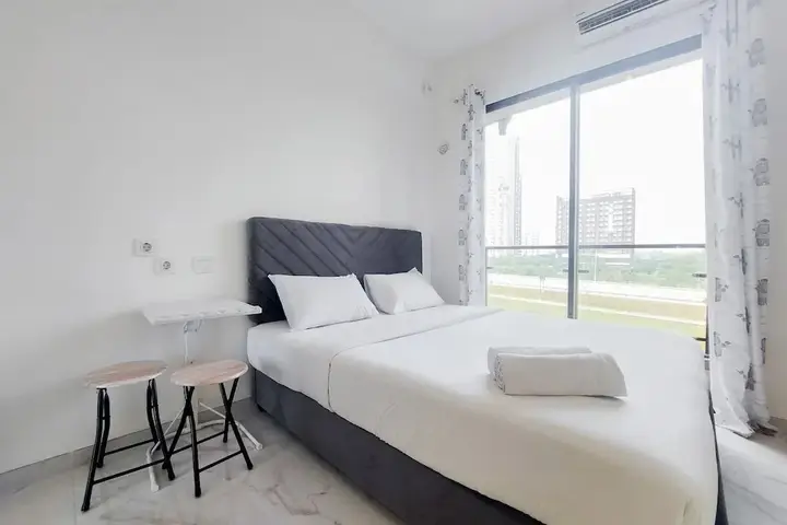 Legok: Fully Furnished With Cozy Studio Sky House Bsd Apartment