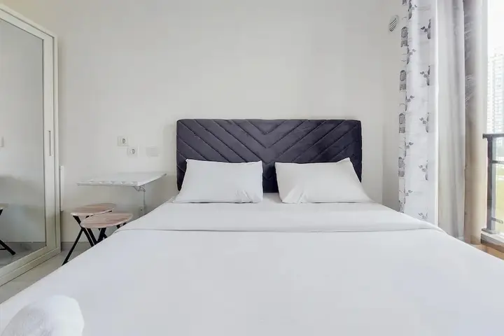 Legok: Fully Furnished With Cozy Studio Sky House Bsd Apartment