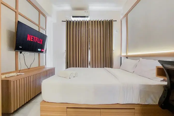 Legok: Warm And Nice Studio Room Sky House Bsd Apartment