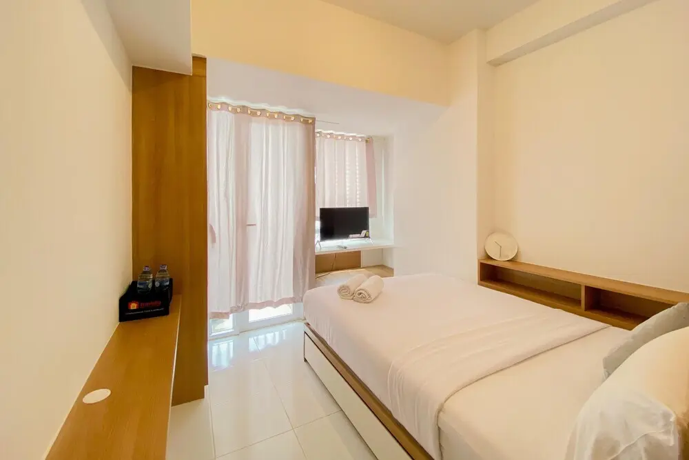 Южный Тангеранг: Warm And Simply Look Studio Apartment At Tokyo Riverside Pik 2