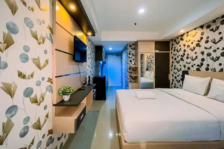 Макассар: Simple And Cozy Studio Tamansari Skylounge Makassar Apartment