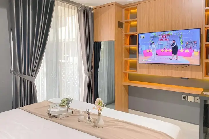Джакарта: Homey And Cozy Living Studio At West Vista Apartment