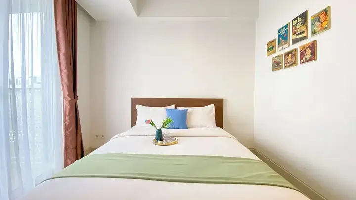 Джакарта: Restful And Stunning Studio West Vista Apartment