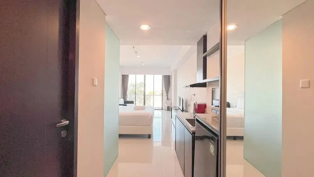 Беноа: Compact And Nice Studio (No Kitchen) Apartment Skales Residence Nusa Dua Bali