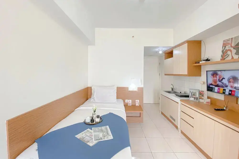 Бекаси: Homey And Compact Studio Apartment Springlake Summarecon Bekasi