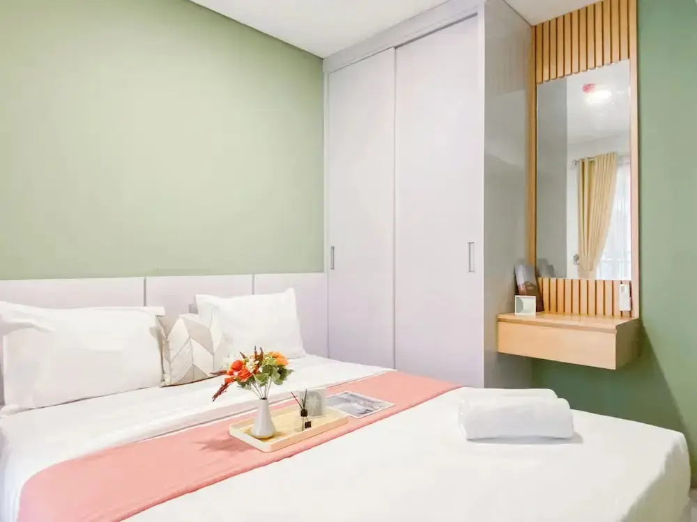 Сибату: Restful And Homey 2Br At Meikarta Apartment