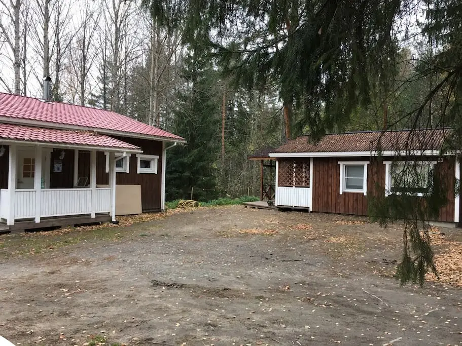 Вяртсиля: Гостевой Дом Домики House on the lake