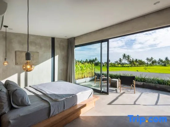 Табанан: Samsara Villa with Rice Field View