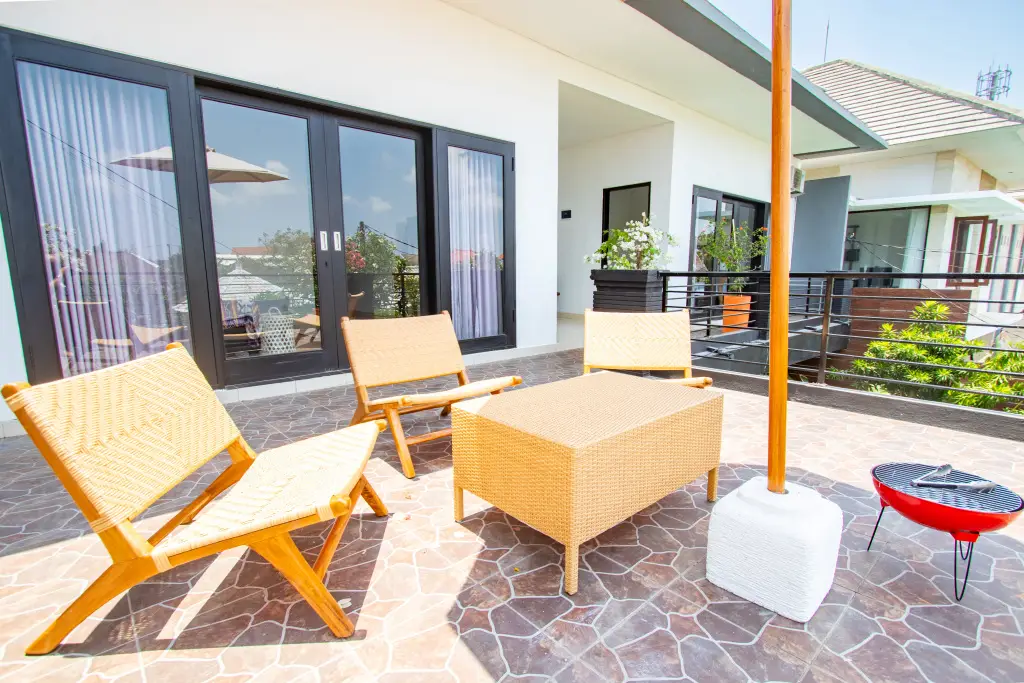 Кута: Вилла Villa with Amazing Pool and Rooftop Sun Terrace