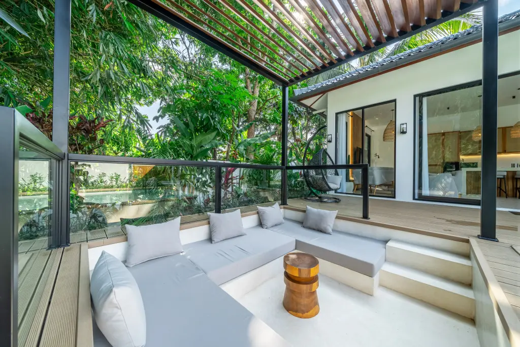 Убуд: Вилла Новая, вид на тропики, огромный бассейн, Jungle Ubud