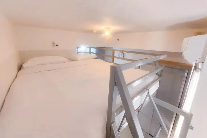 Legok: Fully Furnished Studio With Mezzanine Bed At Serpong Garden Apartment