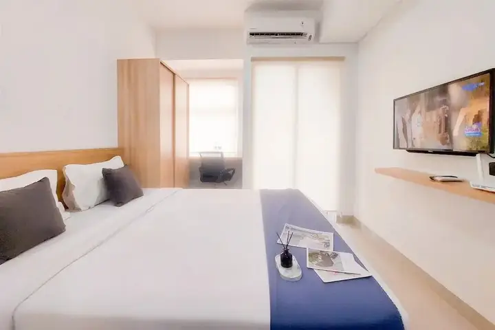 Legok: Cozy With Modern Style Studio Apartment Serpong Garden
