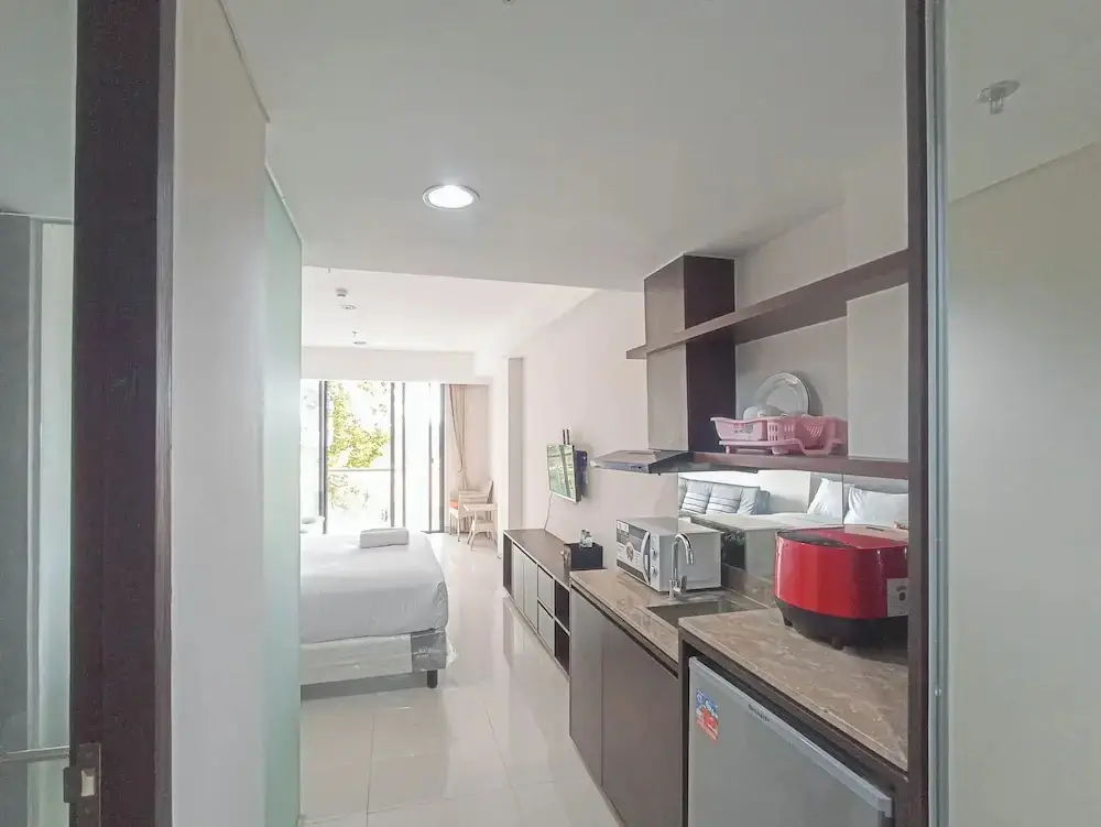 Беноа: Modern Look Studio (No Kitchen) at Skales Residence Nusa Dua Bali Apartment