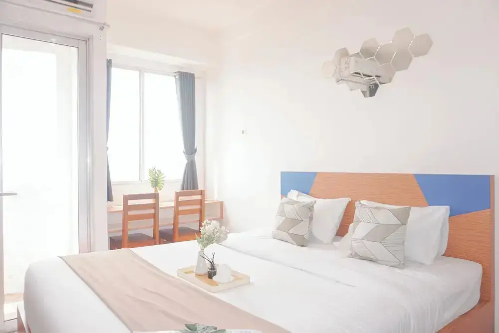 Чикаранг: Homey Studio at Riverview Jababeka Apartment