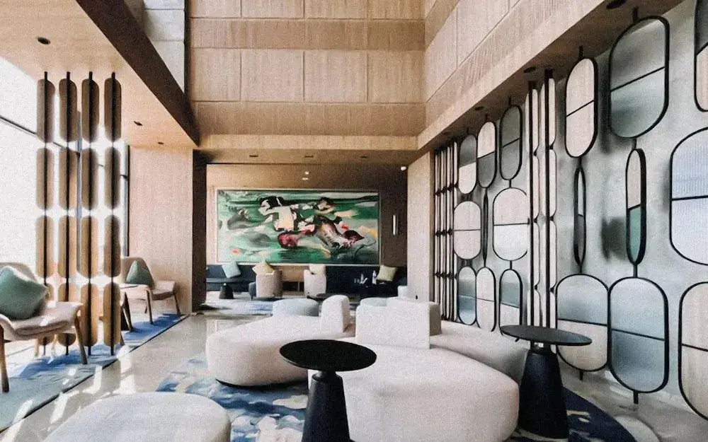 Макассар: The Trendy Terrace Studio at Delft Ciputra Makassar Apartment