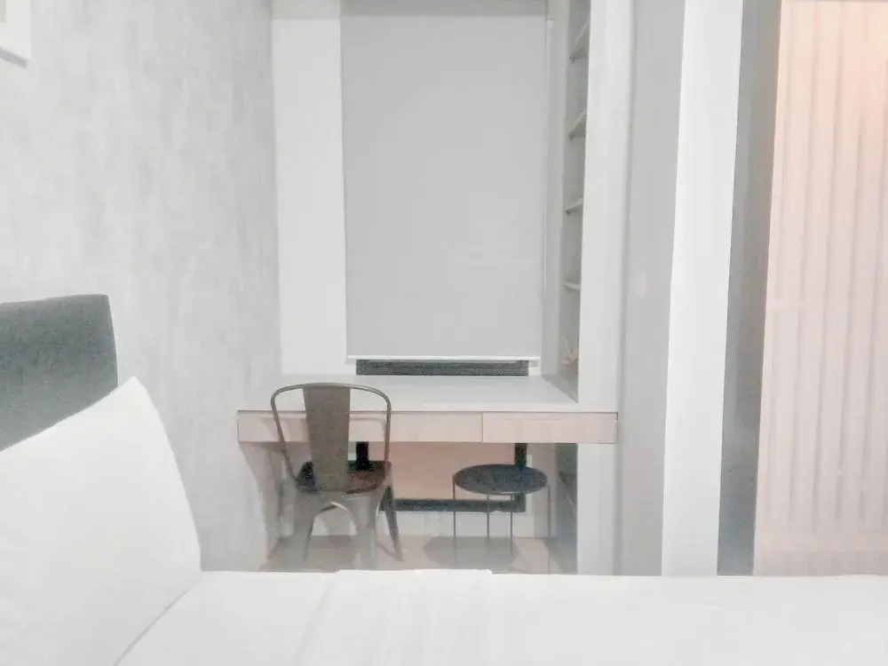 Макассар: The Trendy Terrace Studio at Delft Ciputra Makassar Apartment