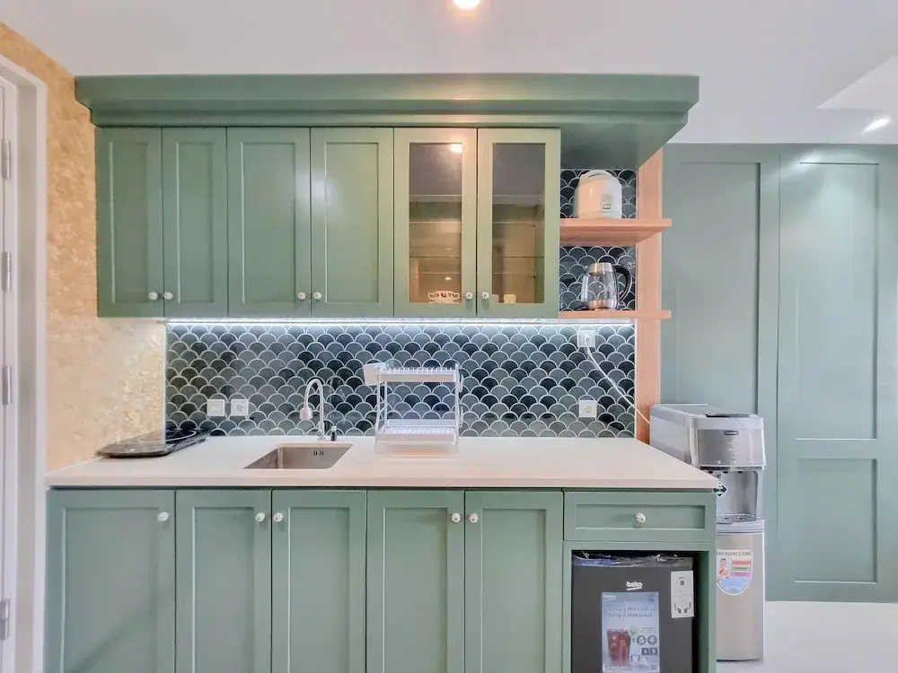 Ngaglik: Tranquil and Modern Studio Mataram City Apartment