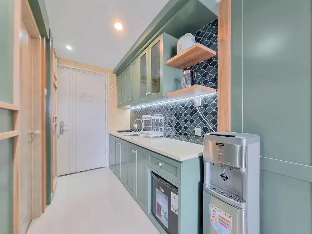 Ngaglik: Tranquil and Modern Studio Mataram City Apartment