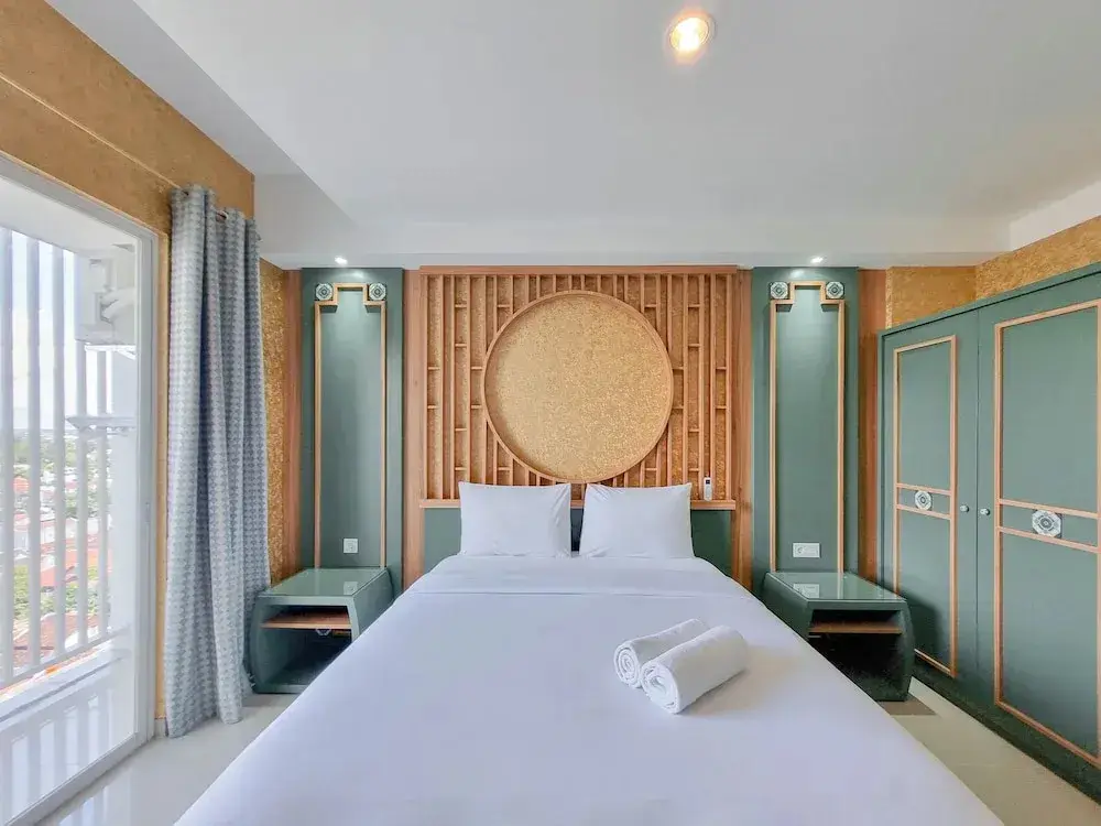 Ngaglik: Tranquil and Modern Studio Mataram City Apartment