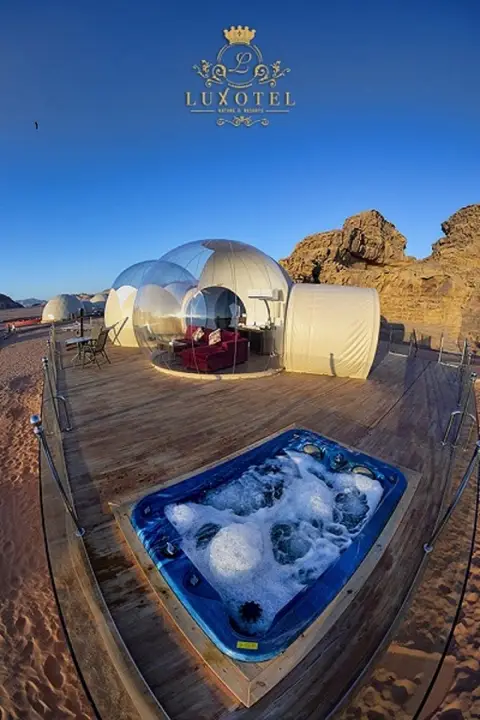 Кемпинг Wadi Rum Bubble Luxotel — фото 1