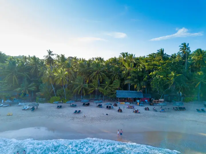 Унакурува: Palm Paradise Cabanas & Villas Beach Resort Tangalle