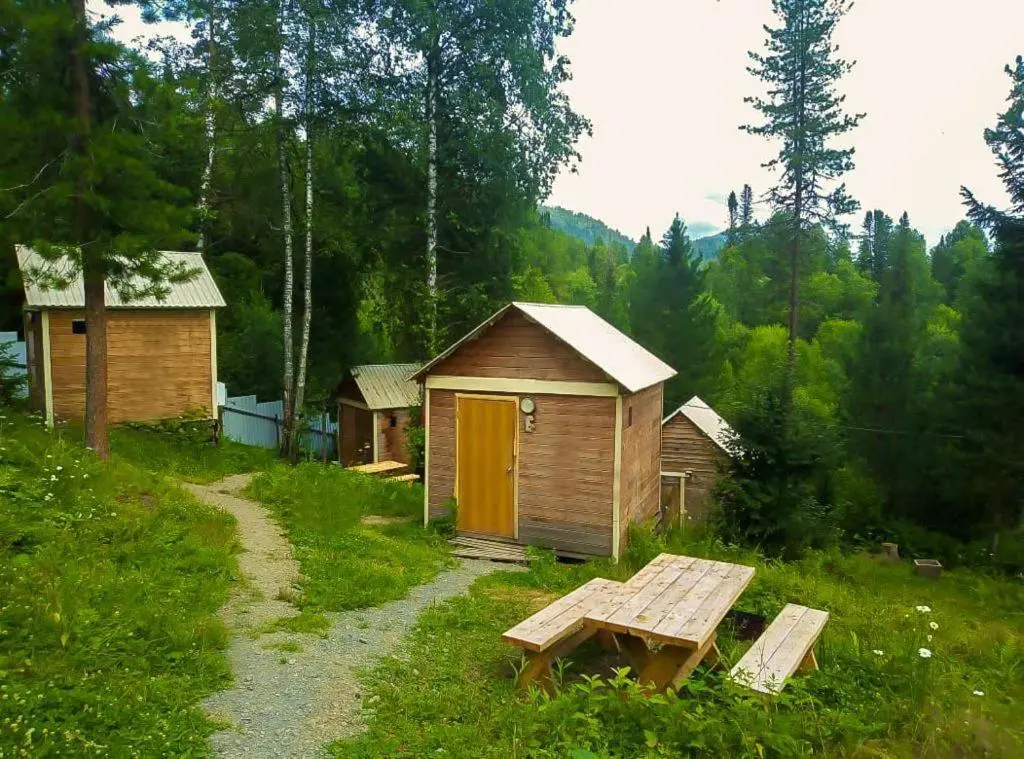 Телецкое озеро: База отдыха Кедровый берег