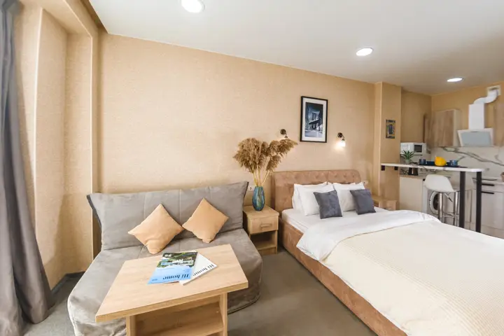 Анапа: Апартаменты Премиум Студия Голубые Дали 9 B-Flats