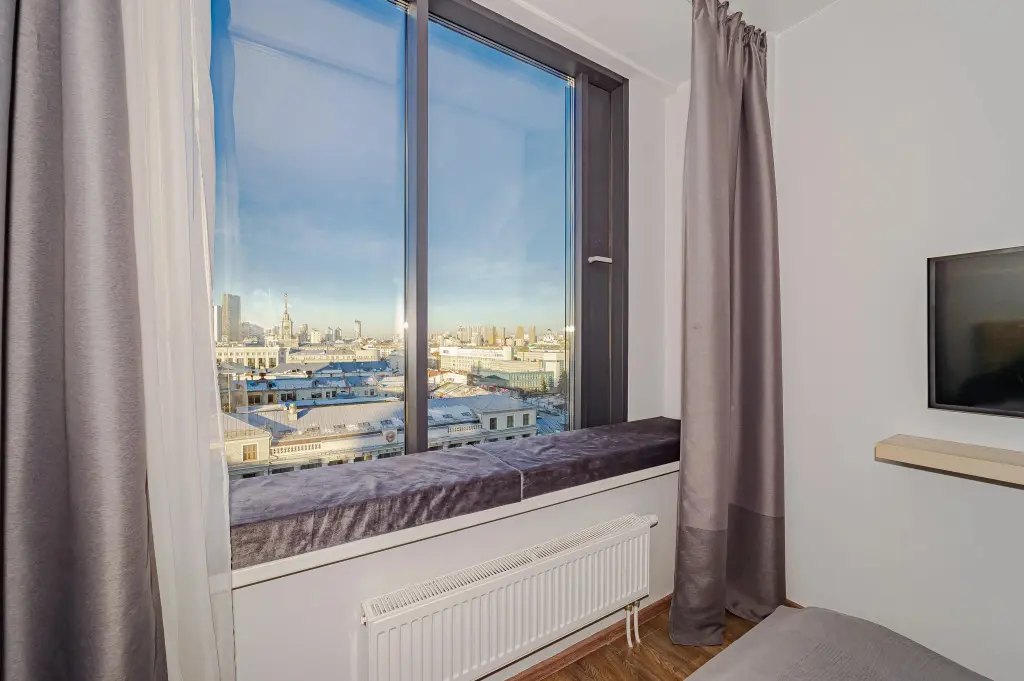 Екатеринбург: Апартаменты Rooms in Radius Central House с видом на город(11 этаж)