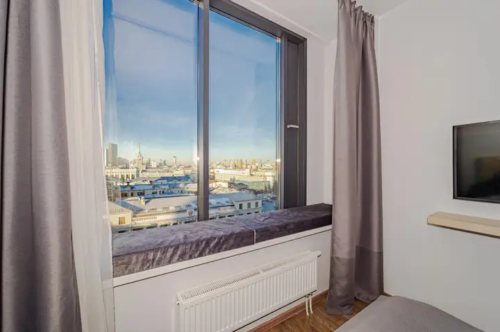 Екатеринбург: Апартаменты Rooms in Radius Central House с видом на город(11 этаж)