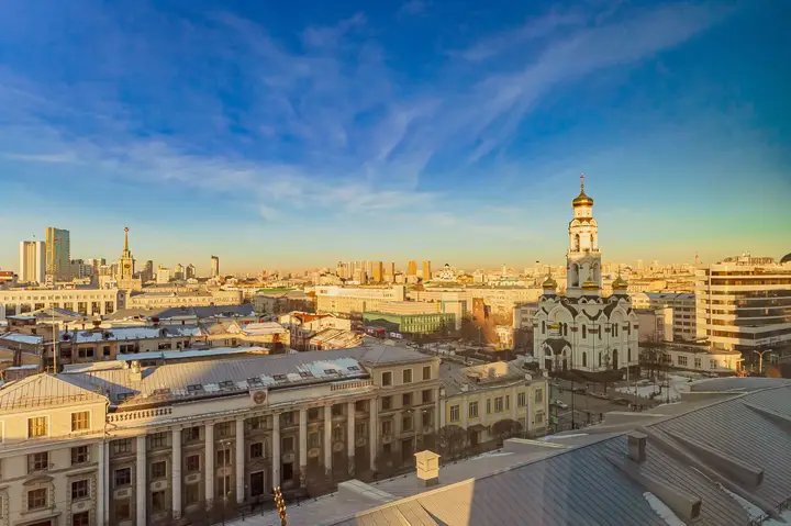 Екатеринбург: Апартаменты Rooms in Radius Central House с видом на город(11 этаж)