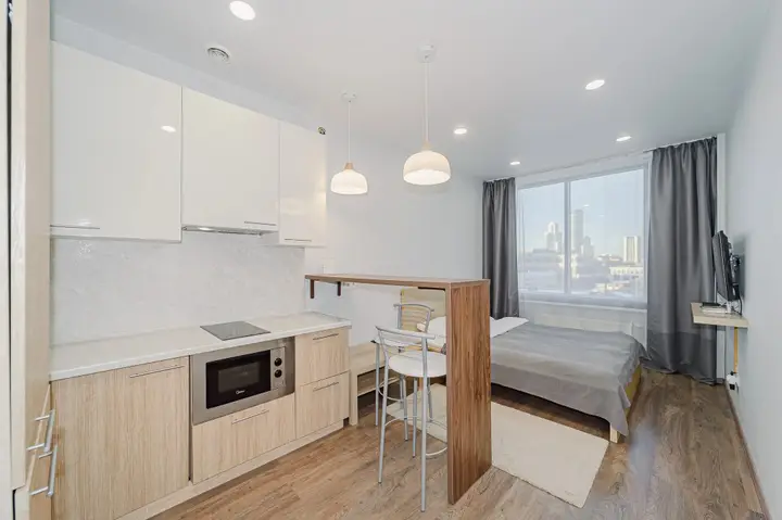 Екатеринбург: Апартаменты Rooms in Radius Central House с видом на город(11 этаж)