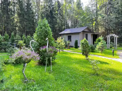 Уютный домик на берегу Озера Волго на Селигере - коттеджи Сосновый бор — фото 1