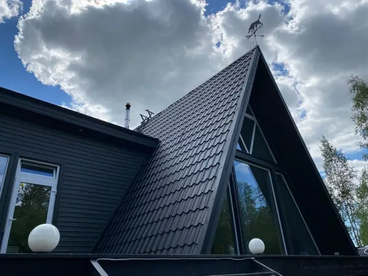 Никольское: Дом Шварцвальд A-frame с сауной