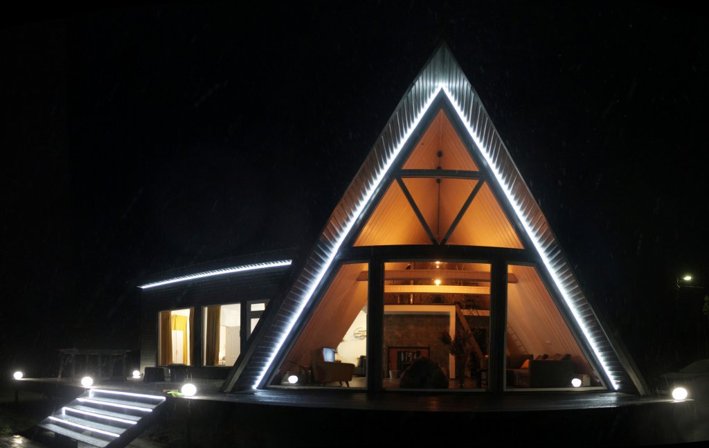 Никольское: Дом Шварцвальд A-frame с сауной