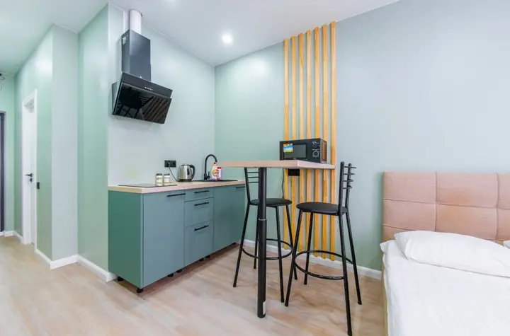 Долгопрудный: Квартира Студия OrangeApartments24 ФОК Салют