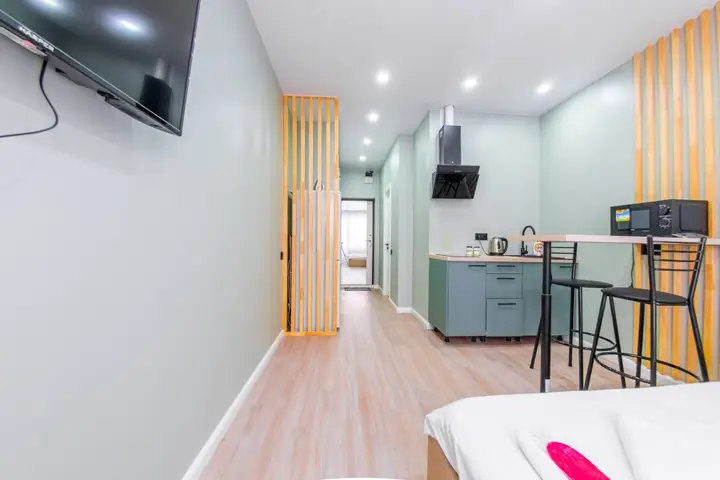 Долгопрудный: Квартира Студия OrangeApartments24 ФОК Салют